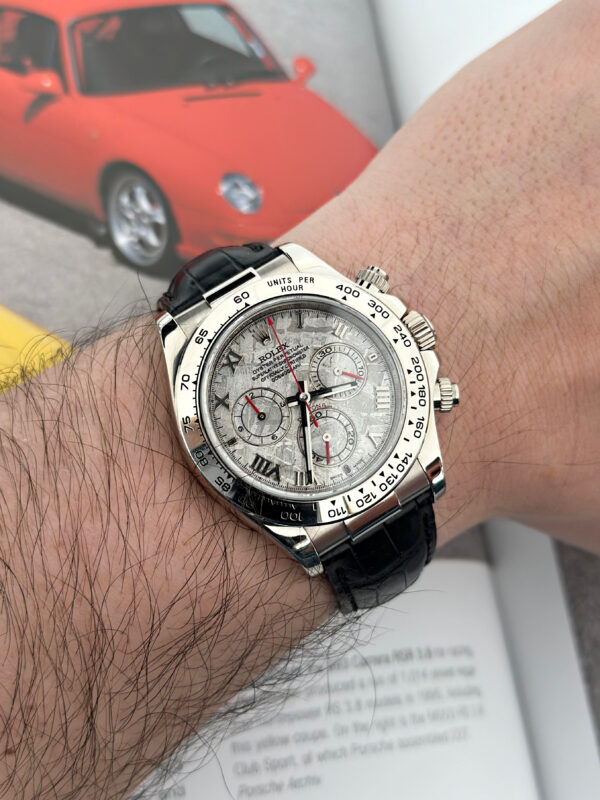 Rolex Daytona 116519 White Gold "Meteorite Dial"