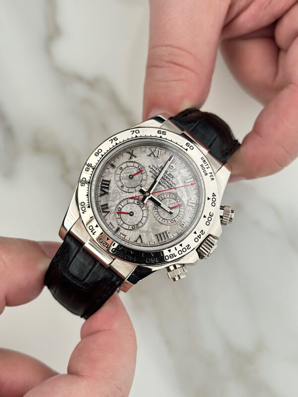 Rolex Daytona 116519 White Gold "Meteorite Dial"