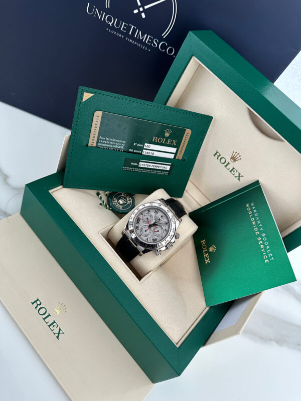 Rolex Daytona 116519 White Gold "Meteorite Dial"