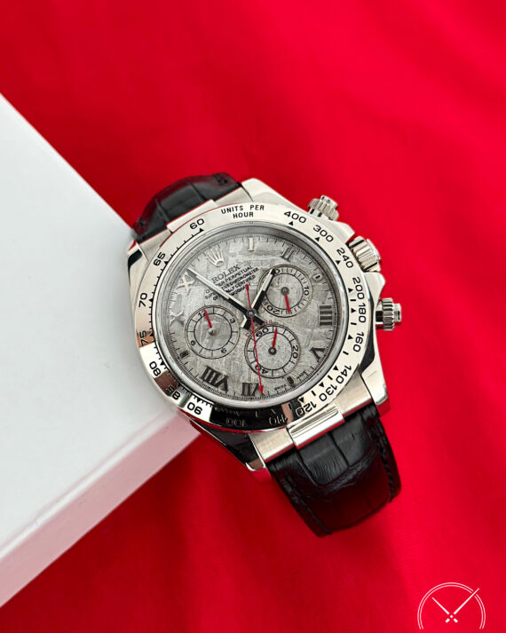 Rolex Daytona 116519 White Gold "Meteorite Dial"