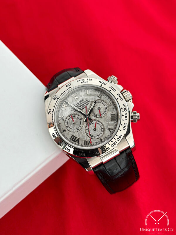 Rolex Daytona 116519 White Gold "Meteorite Dial"