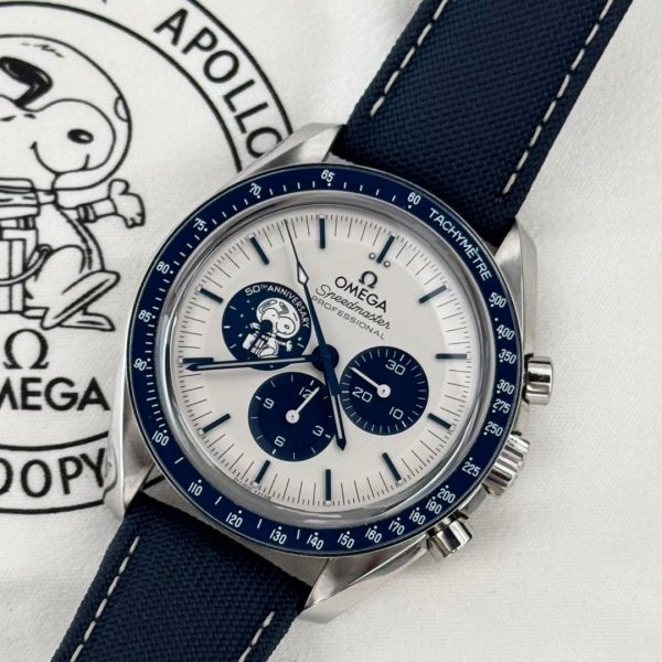 Omega Speedmaster Silver Snoopy Award 50th Anniversary