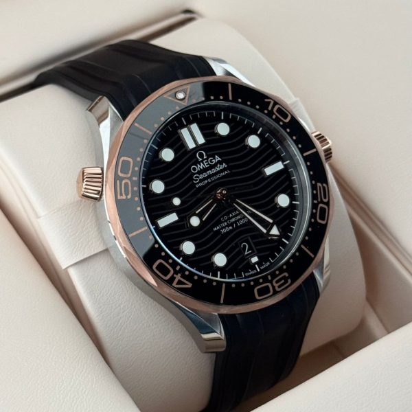 Omega Seamaster Diver 300M Sedna Gold