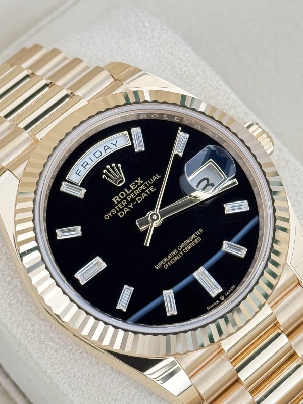 Rolex Day-Date Onyx Dial