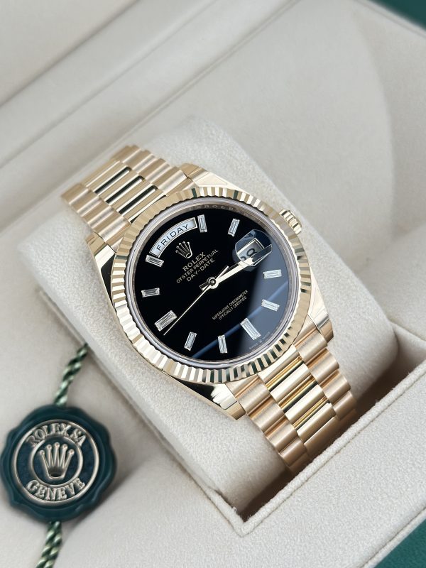 Rolex Day-Date Onyx Dial