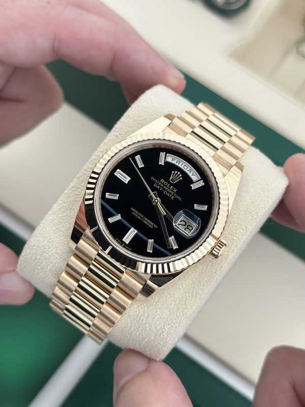 Rolex Day-Date Onyx Dial
