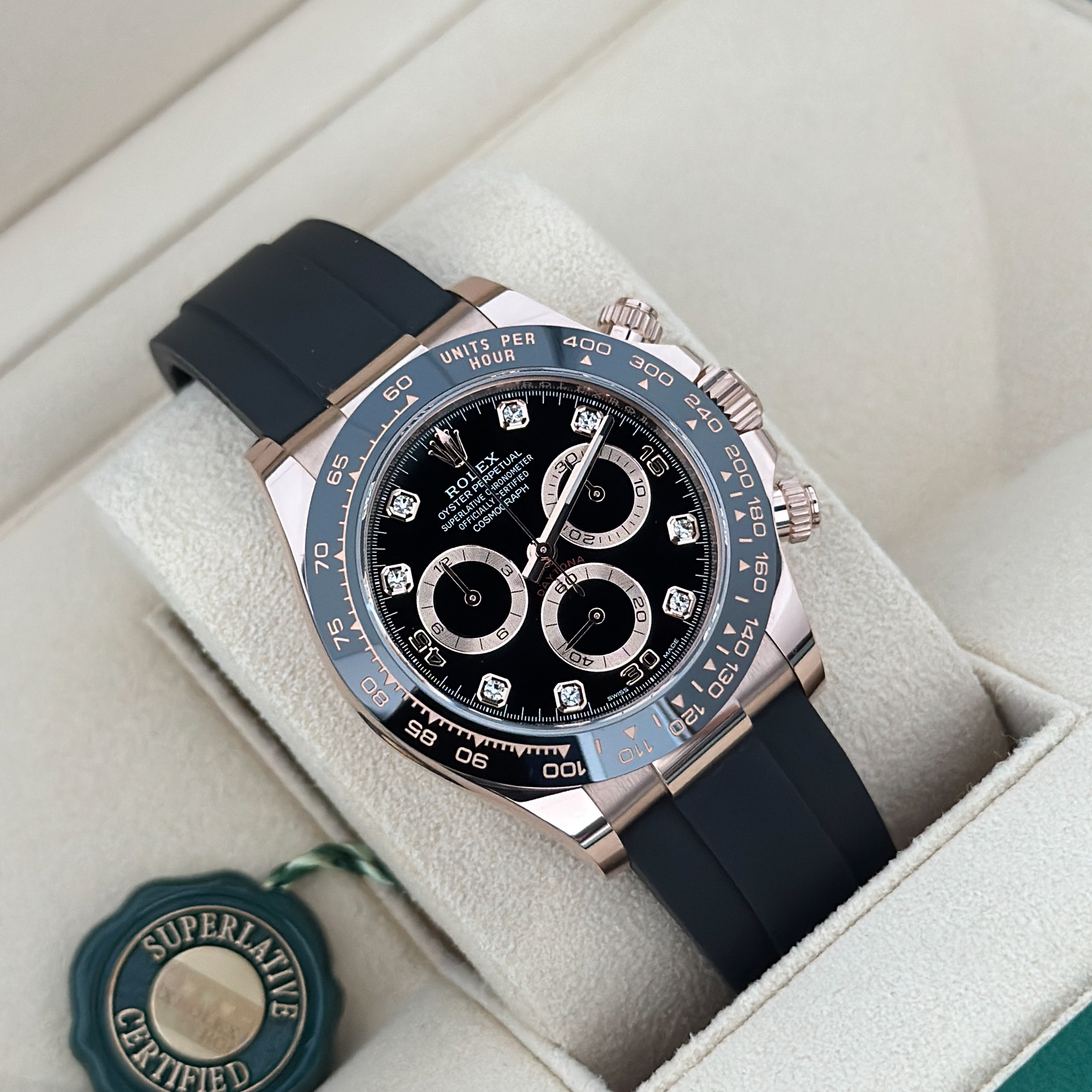 Rolex Daytona Oysterflex Rose Gold